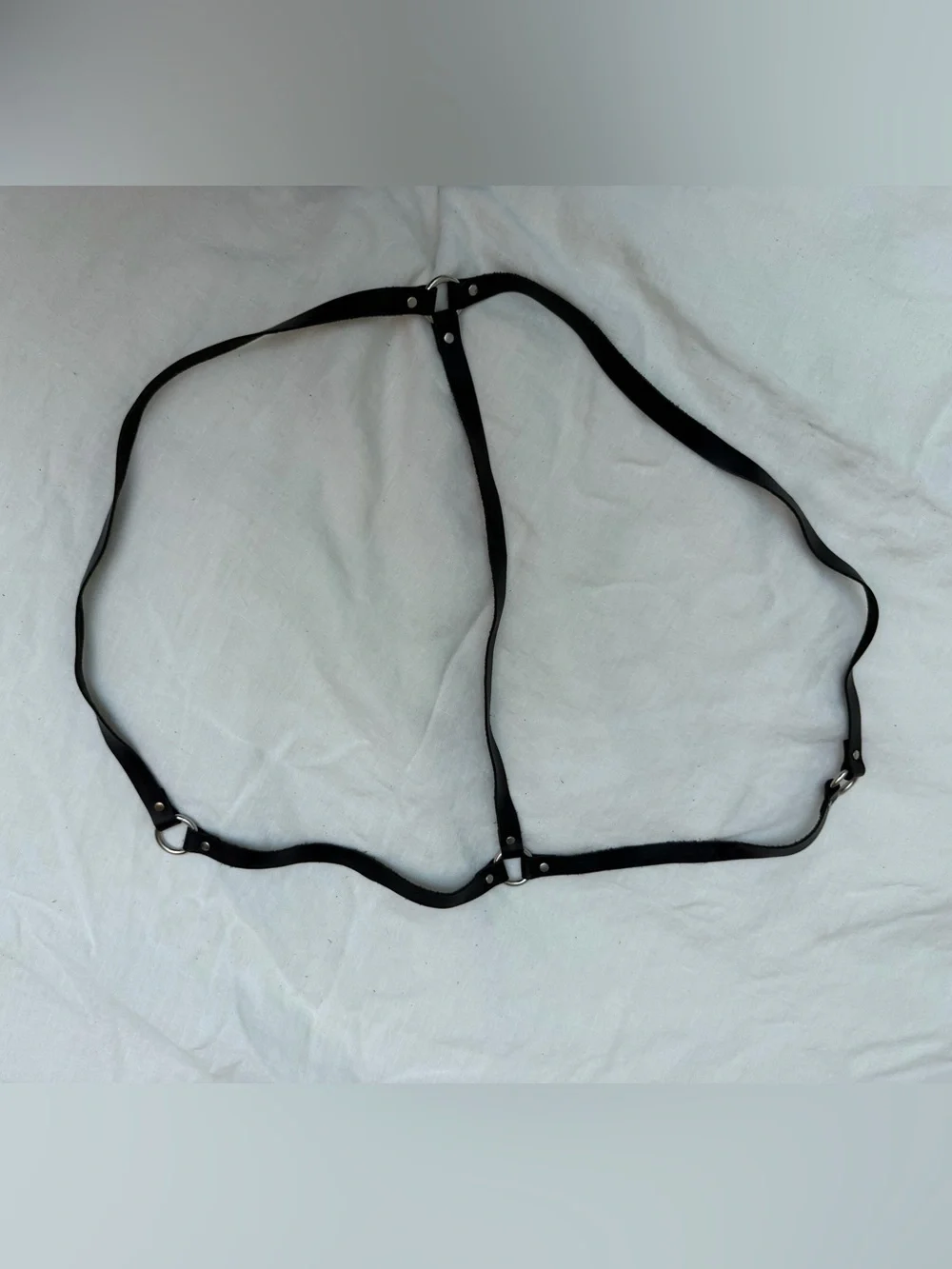 Urban Outfitters Black Strap Body Harness